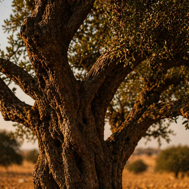 Argan trees in the Souss Valley, Morocco — source of Florivid argan oil